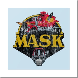 Vintage Mask Posters and Art